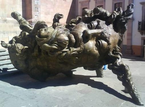 067 Zacatecas Cathedral Head 17th Nov 2010.jpg